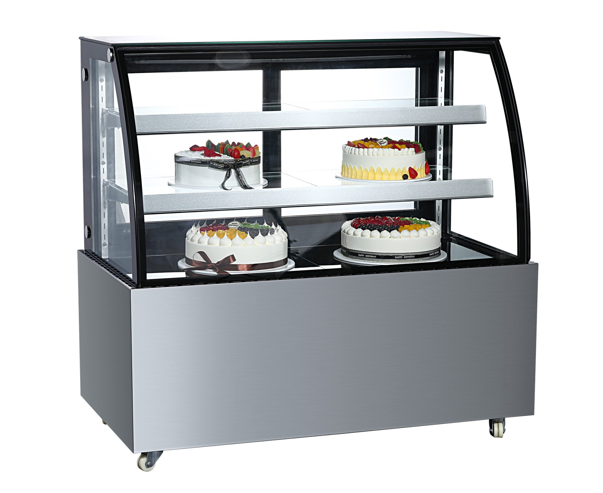 jual cake showcase, etalase pendingin, show case roti tart